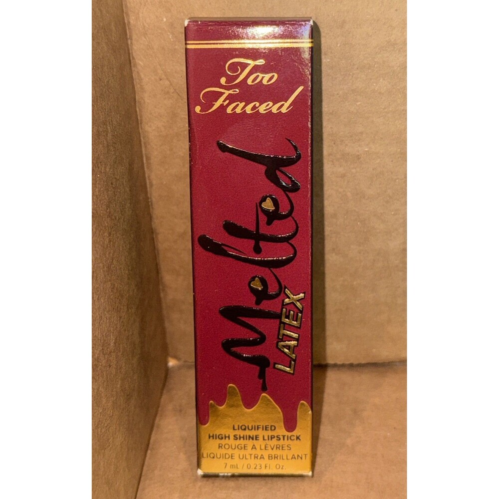 TOO FACED Melted Latex High Shine Lipstick ~Bite Me~ 0.23OZ New In Box!